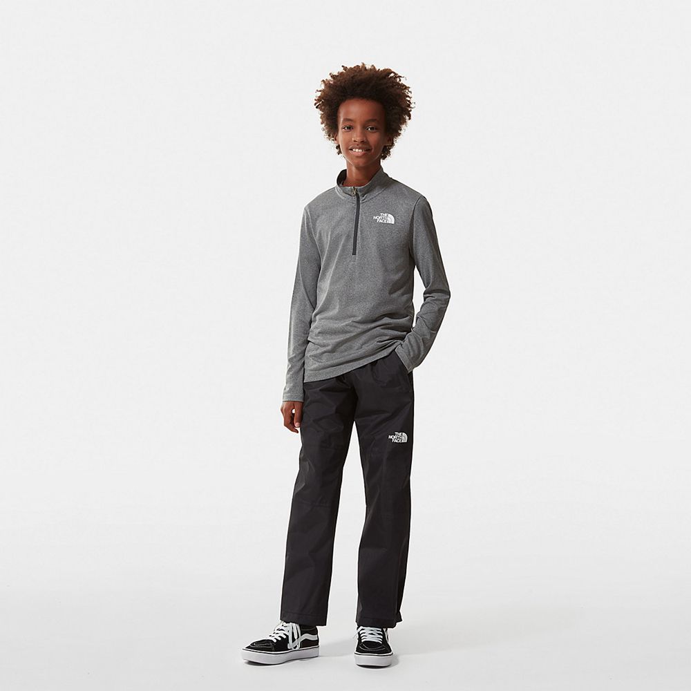 The North Face Pants Youth Australia - The North Face Resolve Rain Black (QHX-697304)